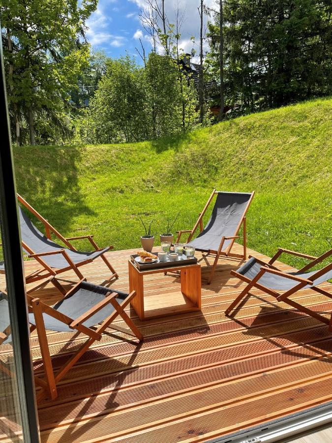 Apartament Zakopane Willa Hrube Parter Z Tarasem I Kominkiem Екстериор снимка